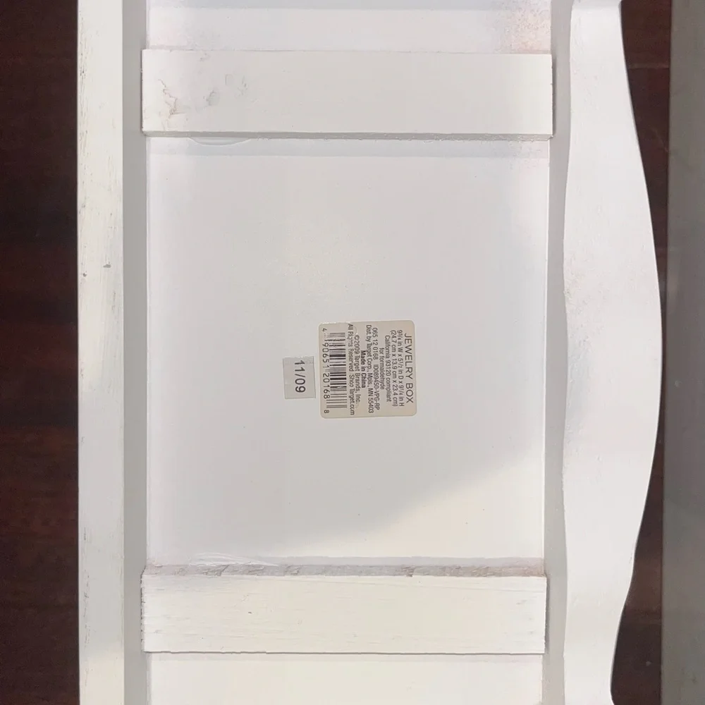 White Jewelry Box - Picture 8 of 11